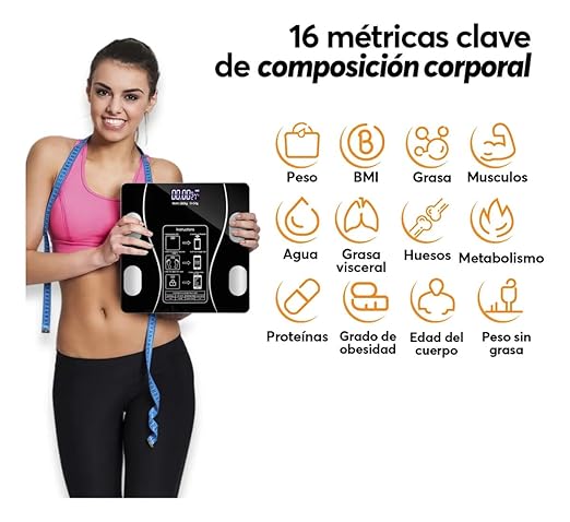 Báscula Bluetooth Inteligente