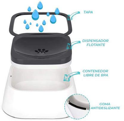 🐾Bebedero Antiderrame Para Perros Y Gatos ¡Tu mascota feliz y tu casa seca! 💦