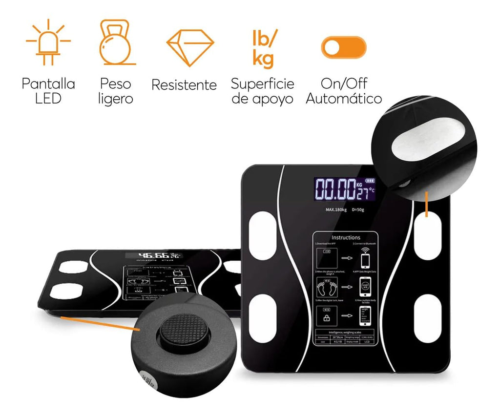 Báscula Bluetooth Inteligente