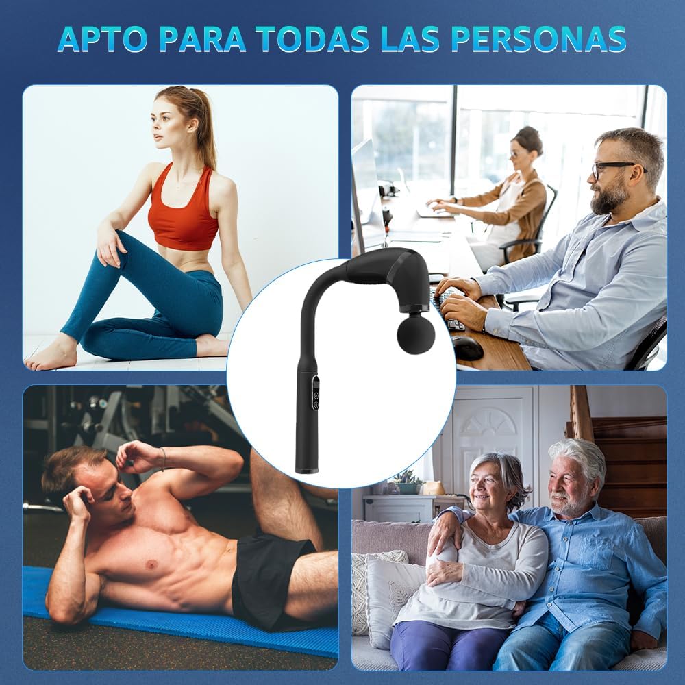 Pistola Masajeadora Extensible