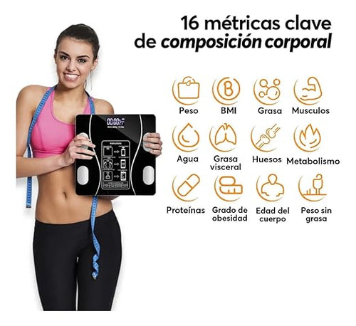 Báscula Bluetooth Inteligente