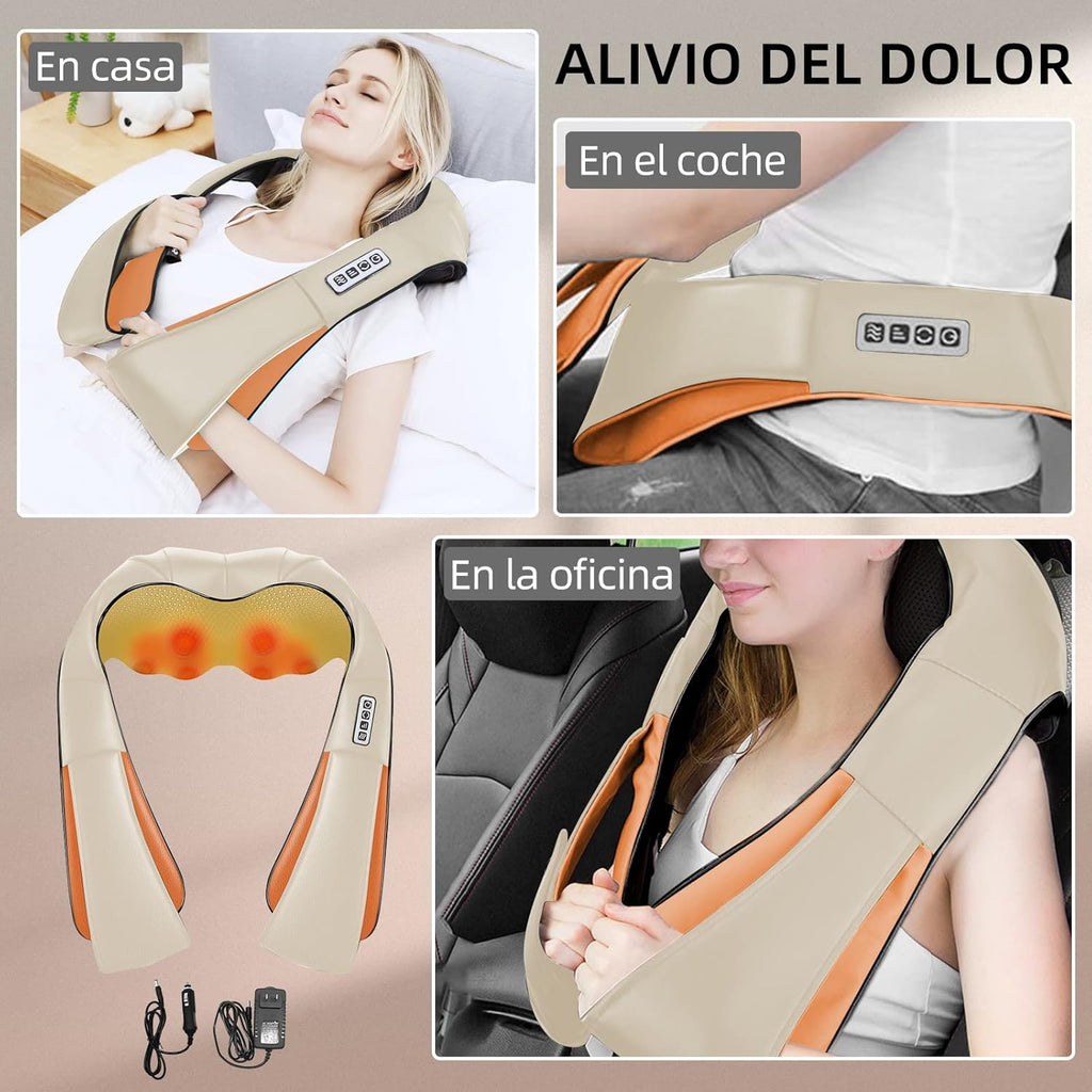 Masajeador Eléctrico Espalda y Hombros