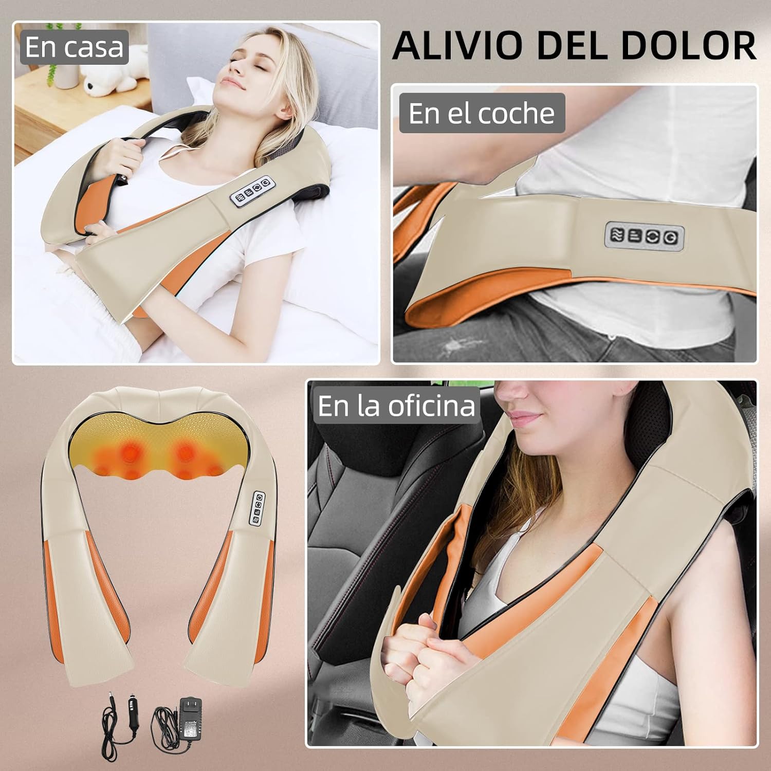 Masajeador Eléctrico Espalda y Hombros