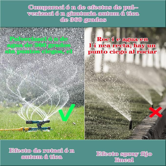 Aspersor 360° Verde