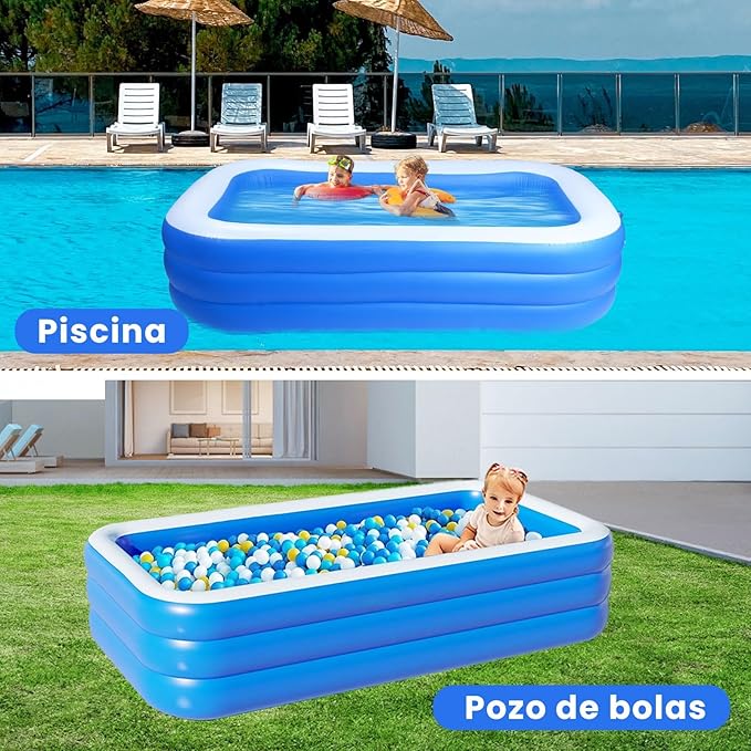Piscina inflable 200cm x 120