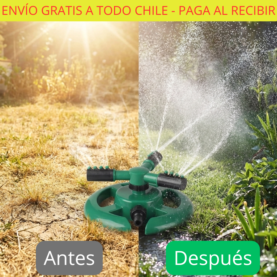 Aspersor 360° Verde