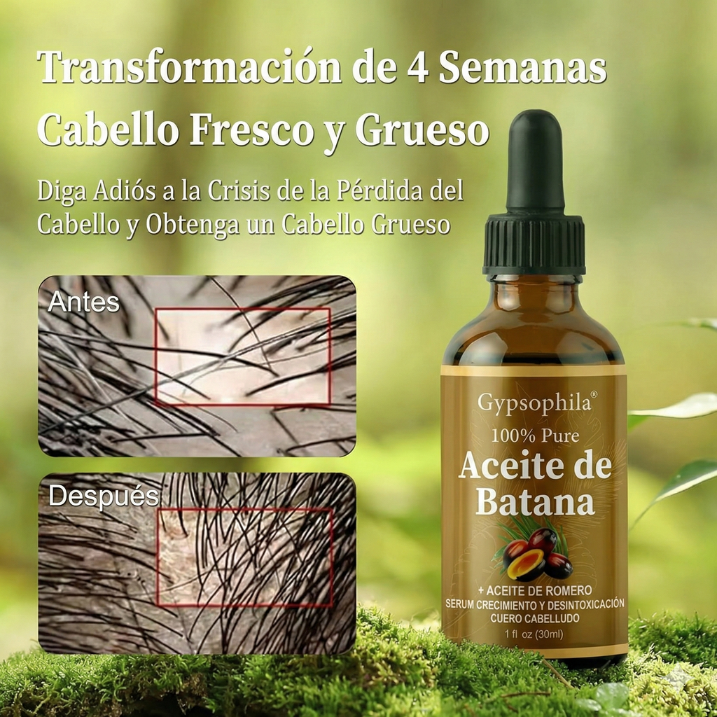 Aceite Batana - El secreto milenario para un cabello más fuerte, grueso y saludable🌱