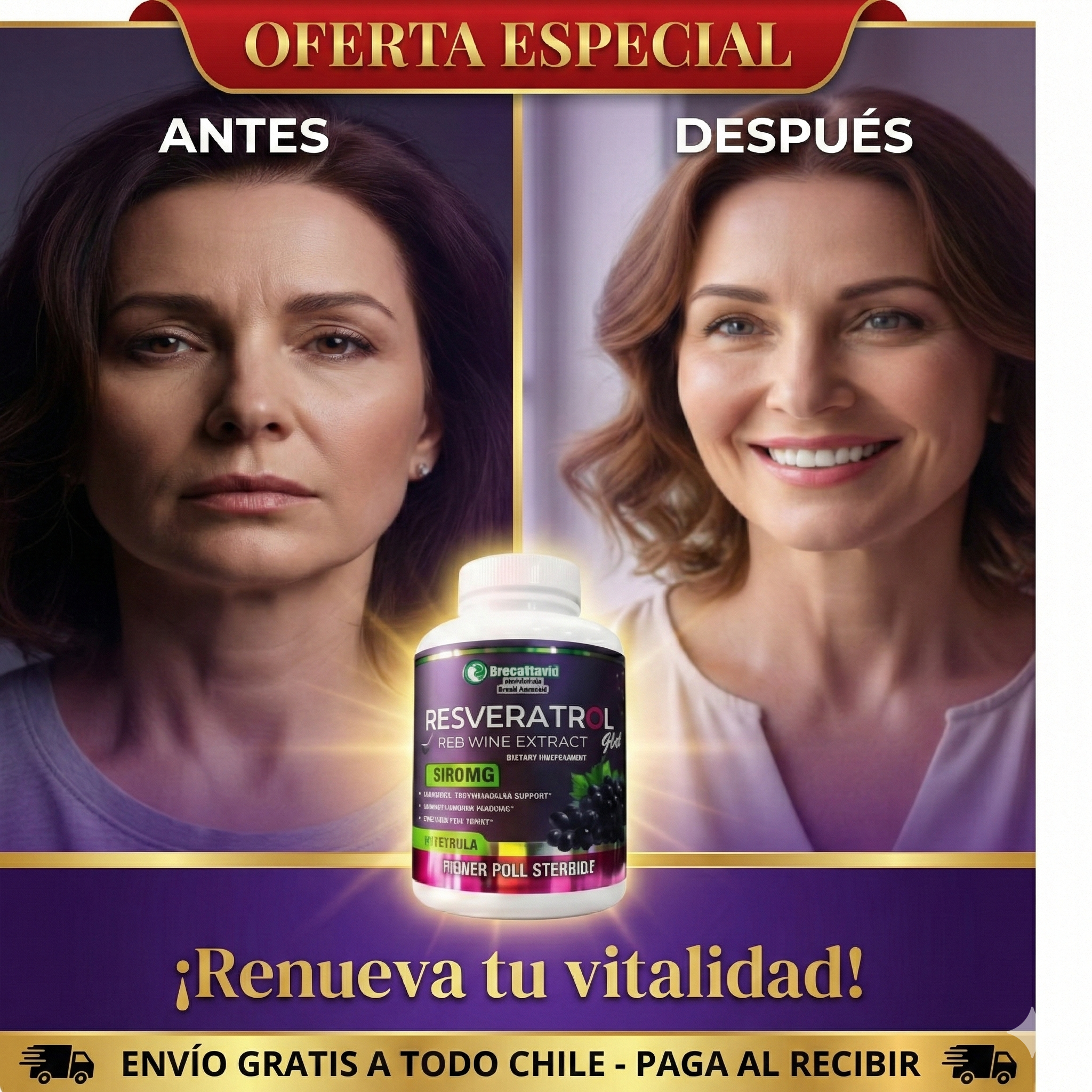 Resveratrol 60 Capsulas