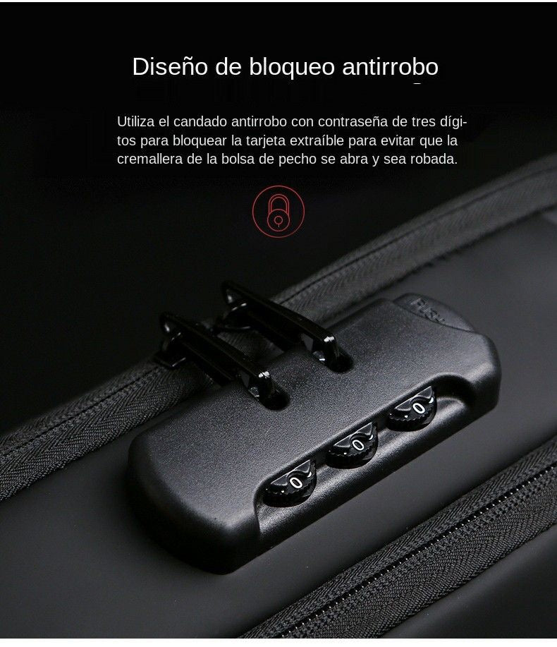 Bolso Mochila Antirobo