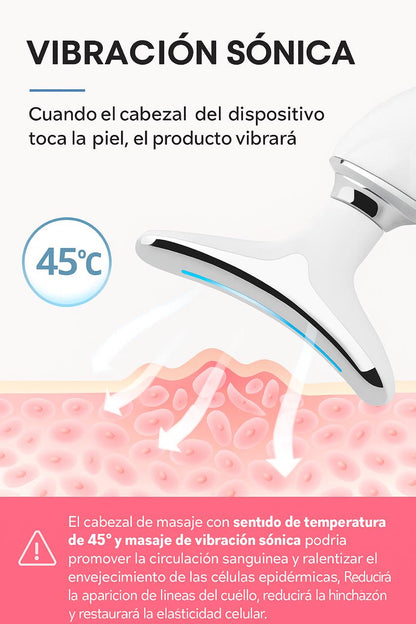 MASAJEADOR FACIAL REDUCTOR Y ANTIARRUGAS