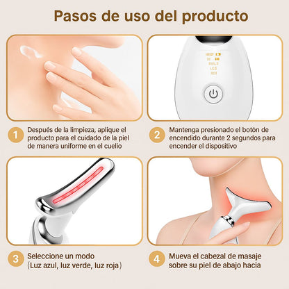 MASAJEADOR FACIAL REDUCTOR Y ANTIARRUGAS