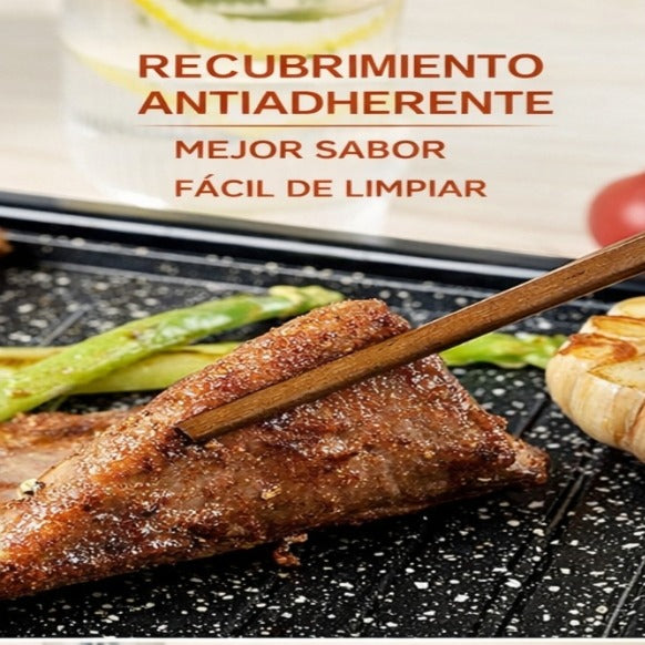 Plancha Cocción Eléctrica Antiadherente