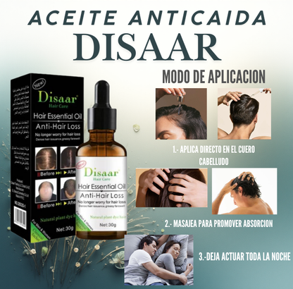 🌿Aceite anticaida de cabello🌿 Cabello Abundante y Fuerte En Semanas💪