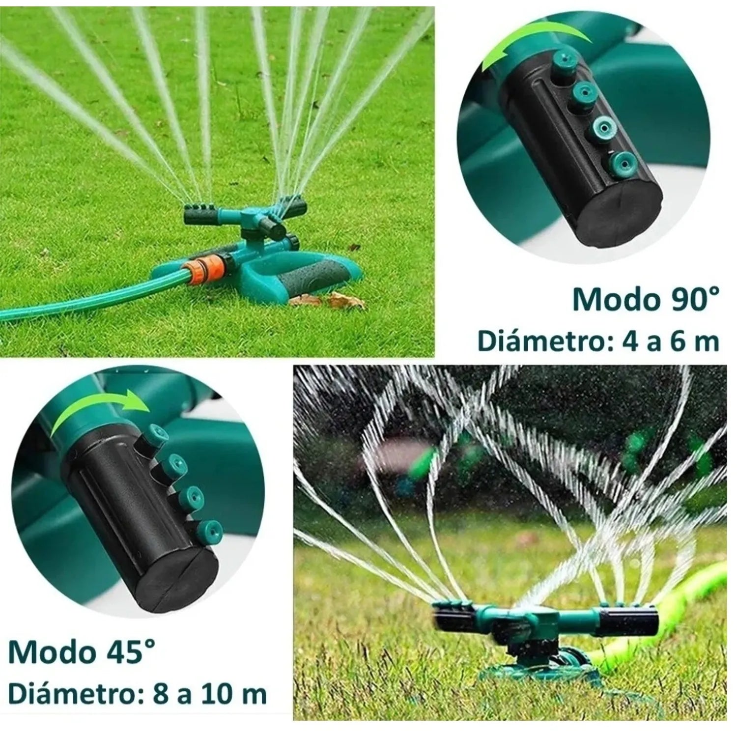 Aspersor 360° Verde