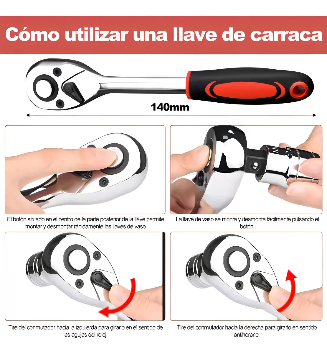 Caja Set Dados Herramientas 42 Piezas