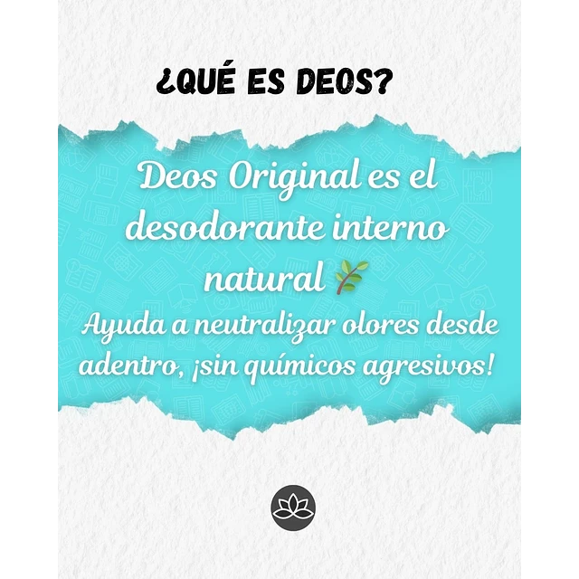 Cápsulas DEOS - Neutraliza el mal olor desde adentro