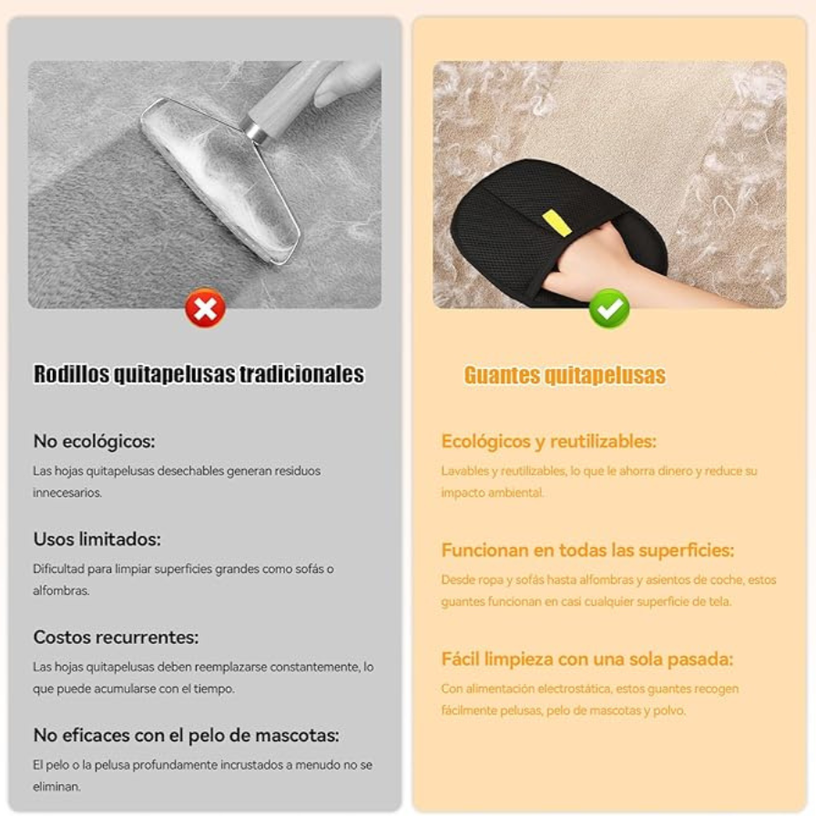 Guante Quita Pelo Mascota