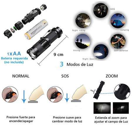 KIT 12 HERRAMIENTAS DE SUPERVIVENCIA