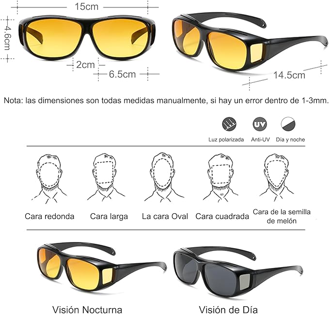 Dúo Lentes de visión nocturna